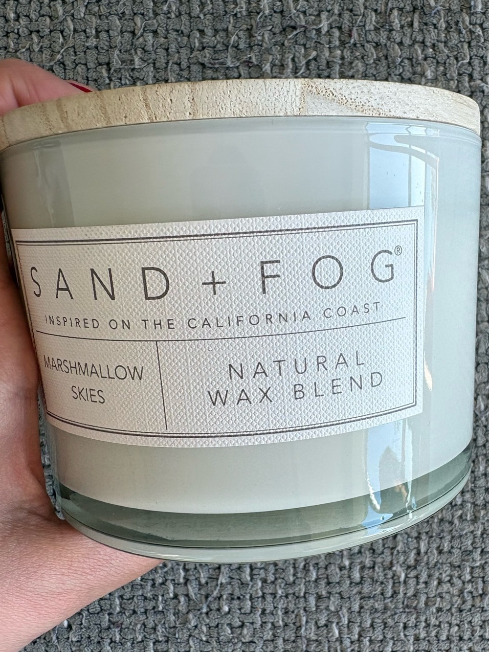 Sand + Fog Marshmallow Skies Candle 12 oz Brand New